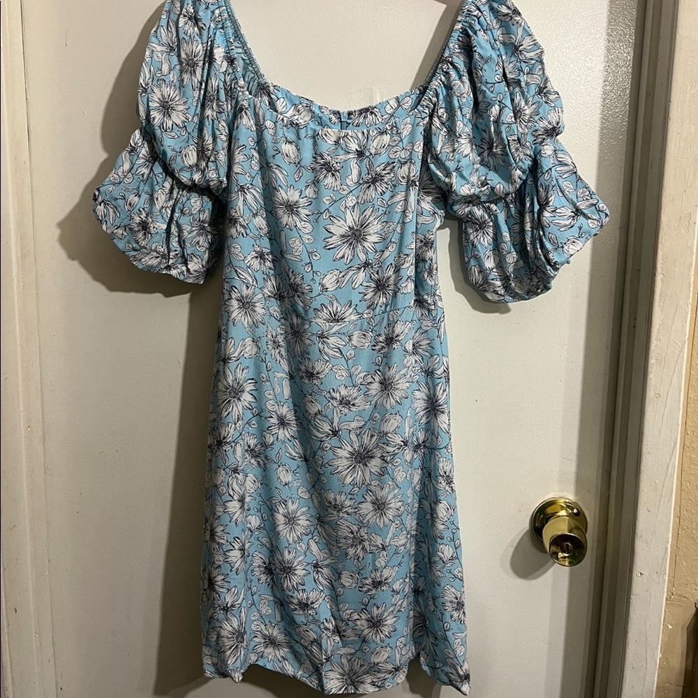 Light blue dress